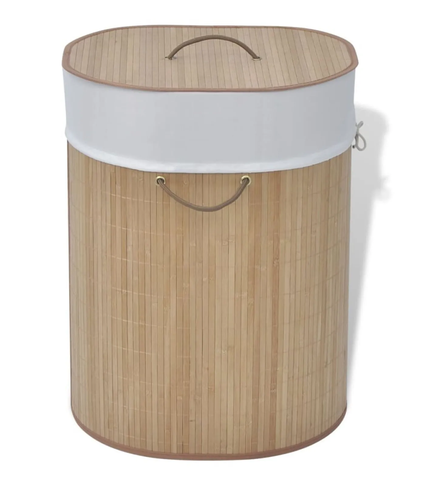 Clearance Wasmand ovaal bamboe natuurlijk Manden En Bakken