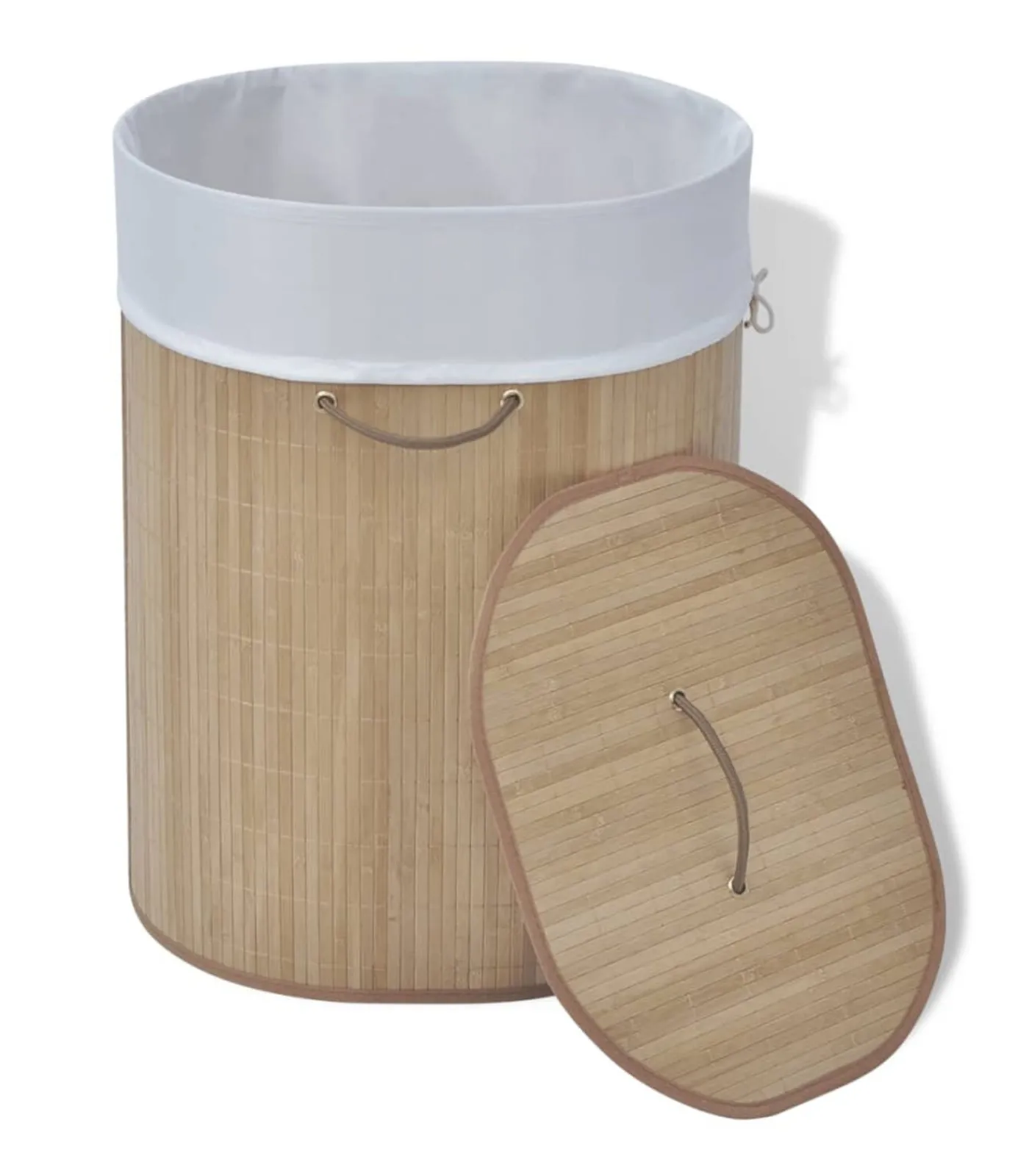 Clearance Wasmand ovaal bamboe natuurlijk Manden En Bakken