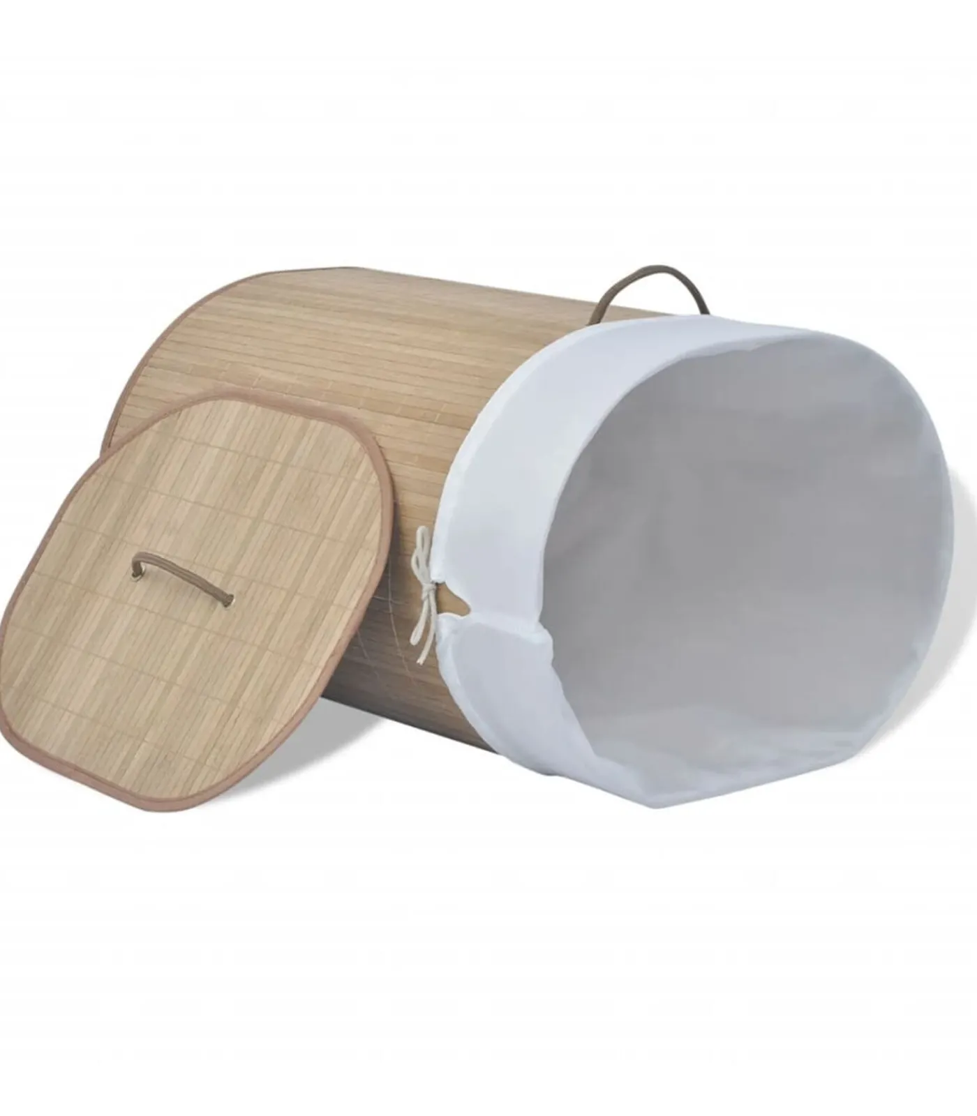 Clearance Wasmand ovaal bamboe natuurlijk Manden En Bakken