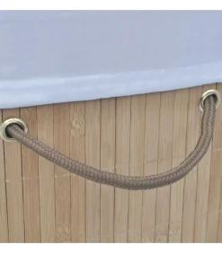 Clearance Wasmand ovaal bamboe natuurlijk Manden En Bakken