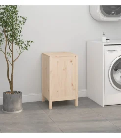 vidaXL Wasmand 44x44x76 cm massief grenenhout