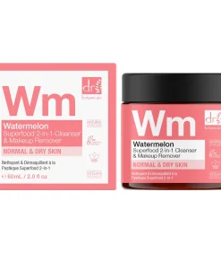 Dr Botanicals Watermeloen Superfood 2-in-1 Reinigingsgel & Make-up Remover - 60ml