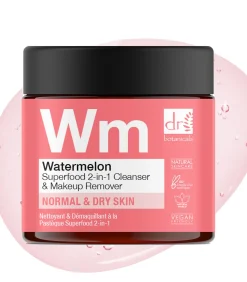 Dr Botanicals Watermeloen Superfood 2-in-1 Reinigingsgel & Make-up Remover - 60ml