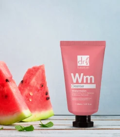 Dr Botanicals Watermeloen Superfood 2-in-1 Reinigingsgel & Make-up Remover
