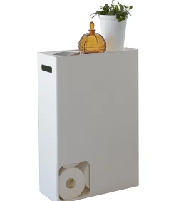 YAMAZAKI WC Rolhouder - Plate - Wit