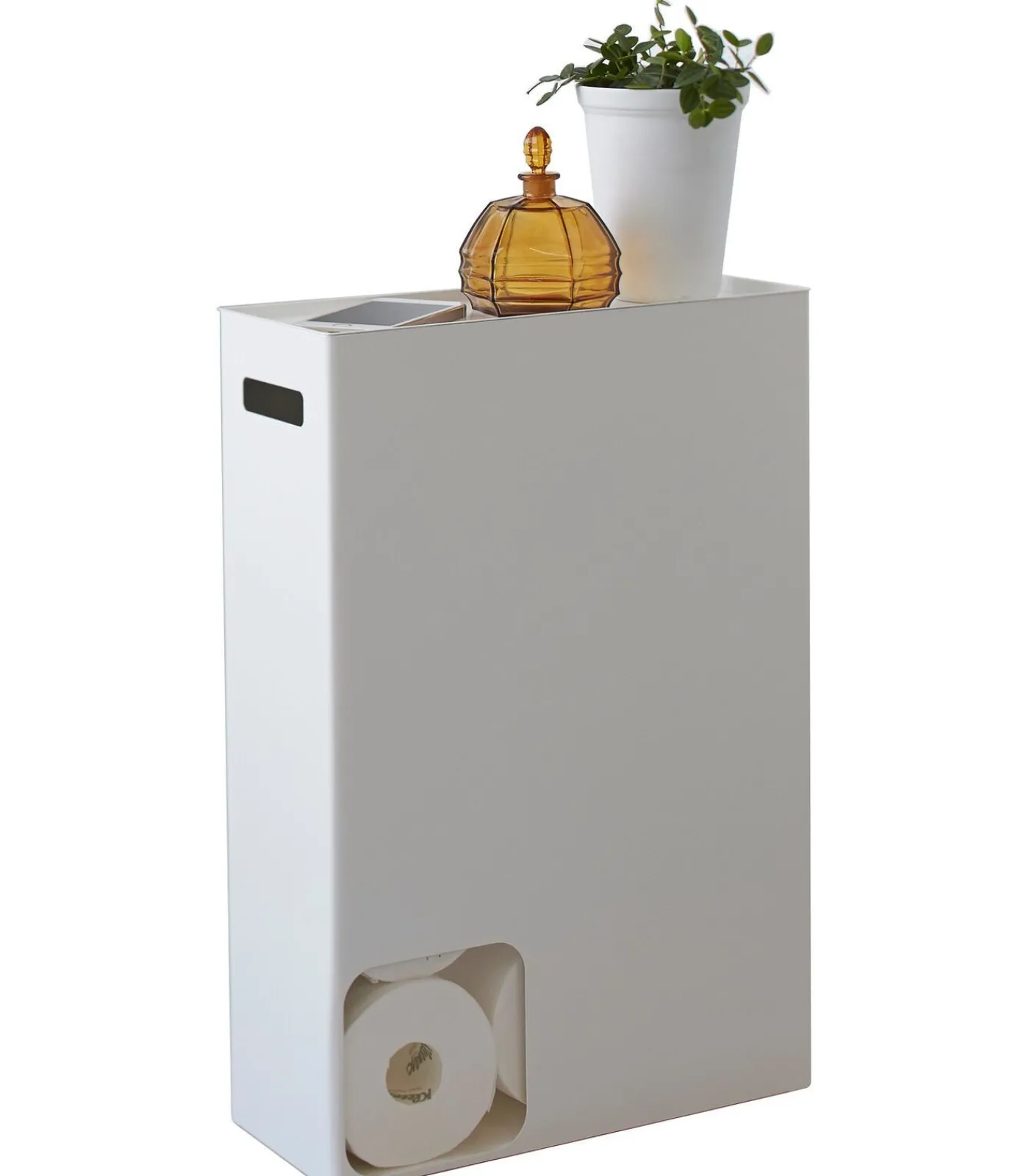 YAMAZAKI WC Rolhouder - Plate - Wit