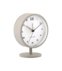 Karlsson Wekker Brisk Dome - Donkergrijs - 6.5x11x13.8cm