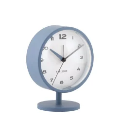 Karlsson Wekker Brisk Dome - Klassiek blauw - 6.5x11x13.8cm