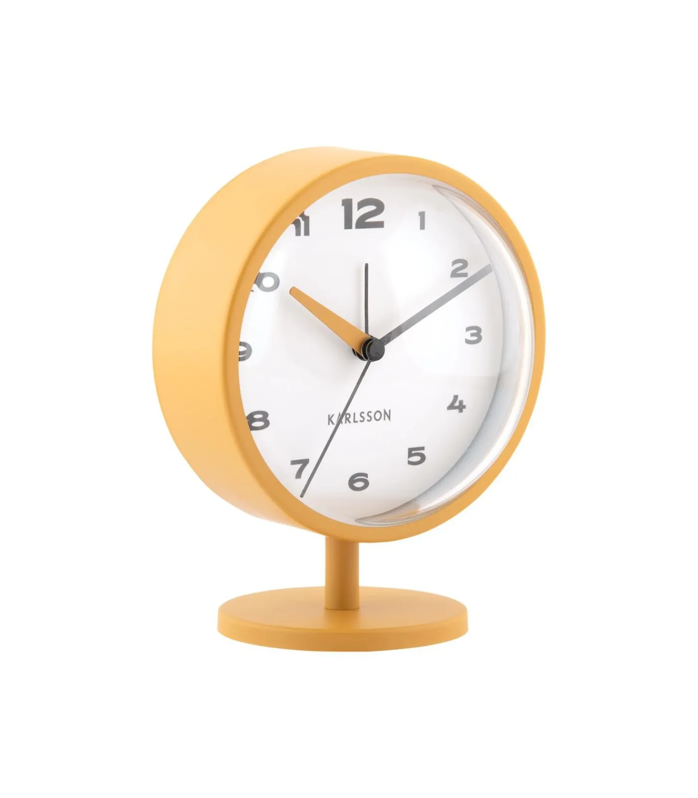 Karlsson Wekker Brisk Dome - Okergeel - 6.5x11x13.8cm