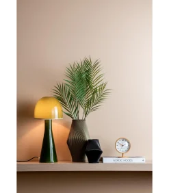 Karlsson Wekker Brisk Dome - Okergeel - 6.5x11x13.8cm