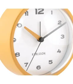 Karlsson Wekker Brisk Dome - Okergeel - 6.5x11x13.8cm