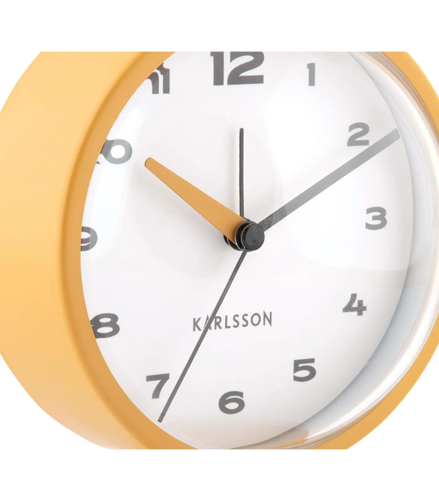 Karlsson Wekker Brisk Dome - Okergeel - 6.5x11x13.8cm