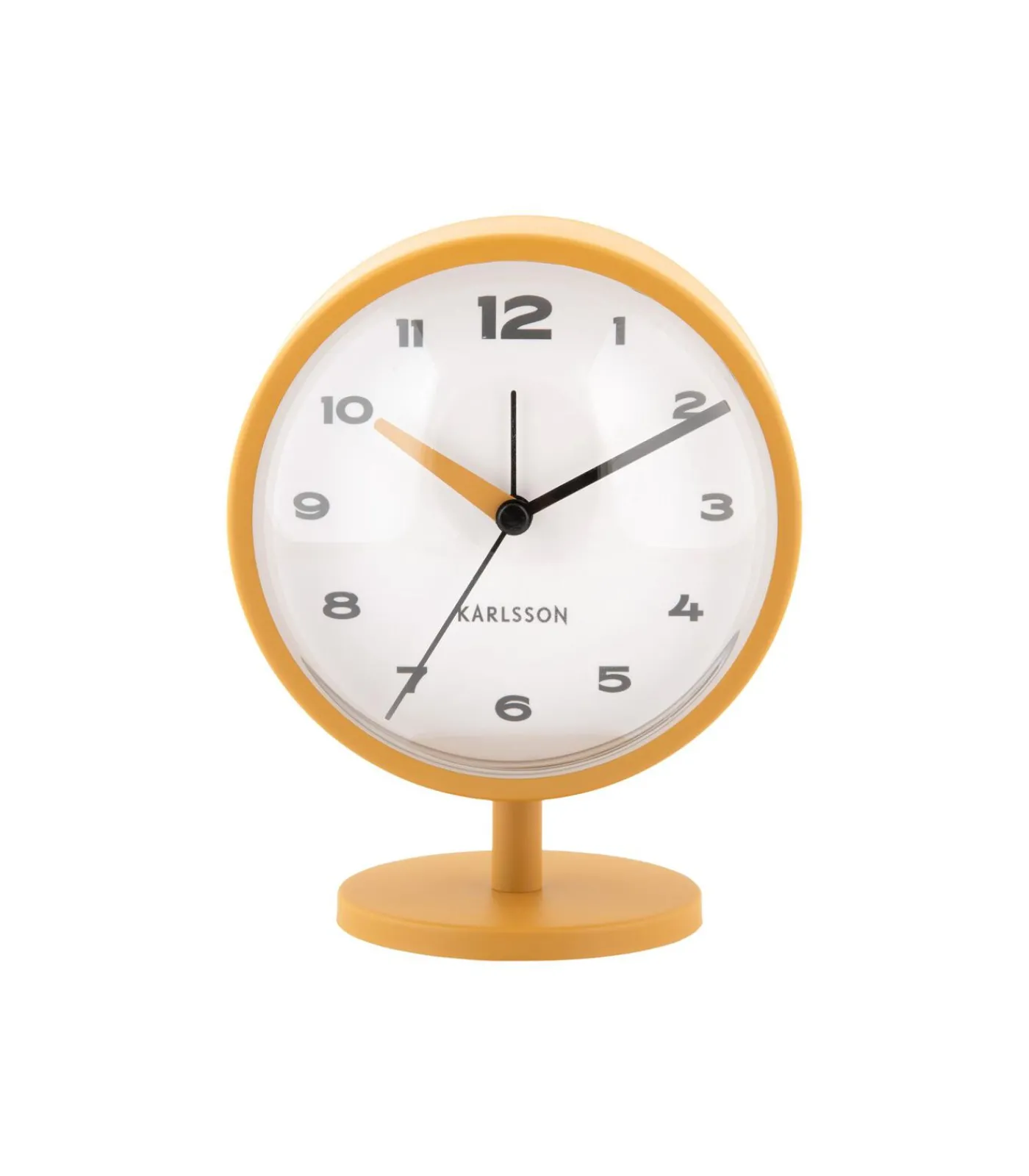 Karlsson Wekker Brisk Dome - Okergeel - 6.5x11x13.8cm