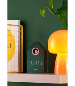Karlsson Wekker Cuckoo Led - Groen - 9x9x15.8cm