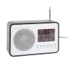 Discount Wekker Fm Radio - Zwart - 19.2x6.6x12.5cm Klokken