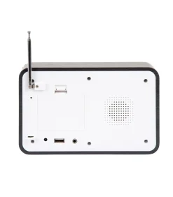 Discount Wekker Fm Radio - Zwart - 19.2x6.6x12.5cm Klokken