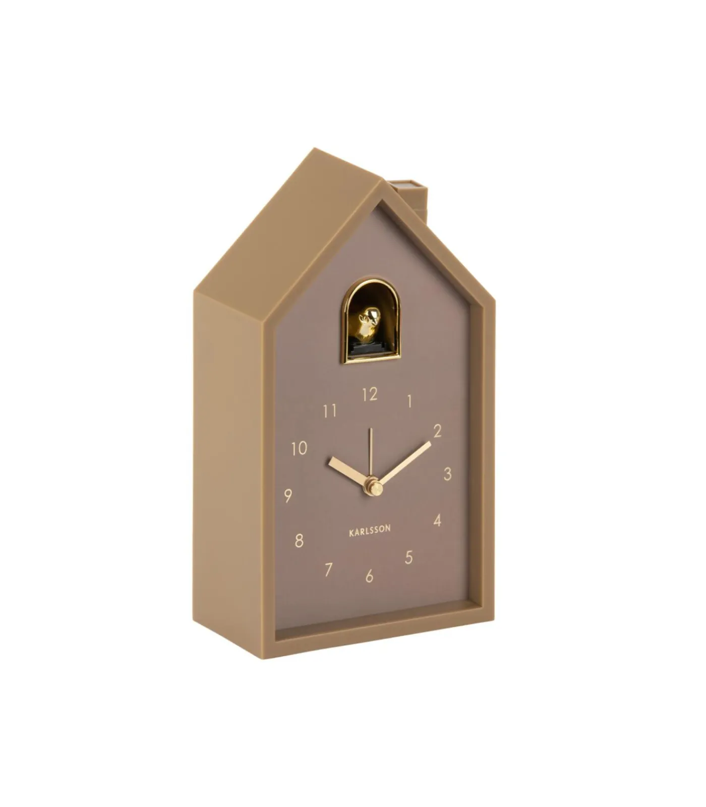 Karlsson Wekker Modern Cuckoo Oro - Bruin - 15x11.5x20cm