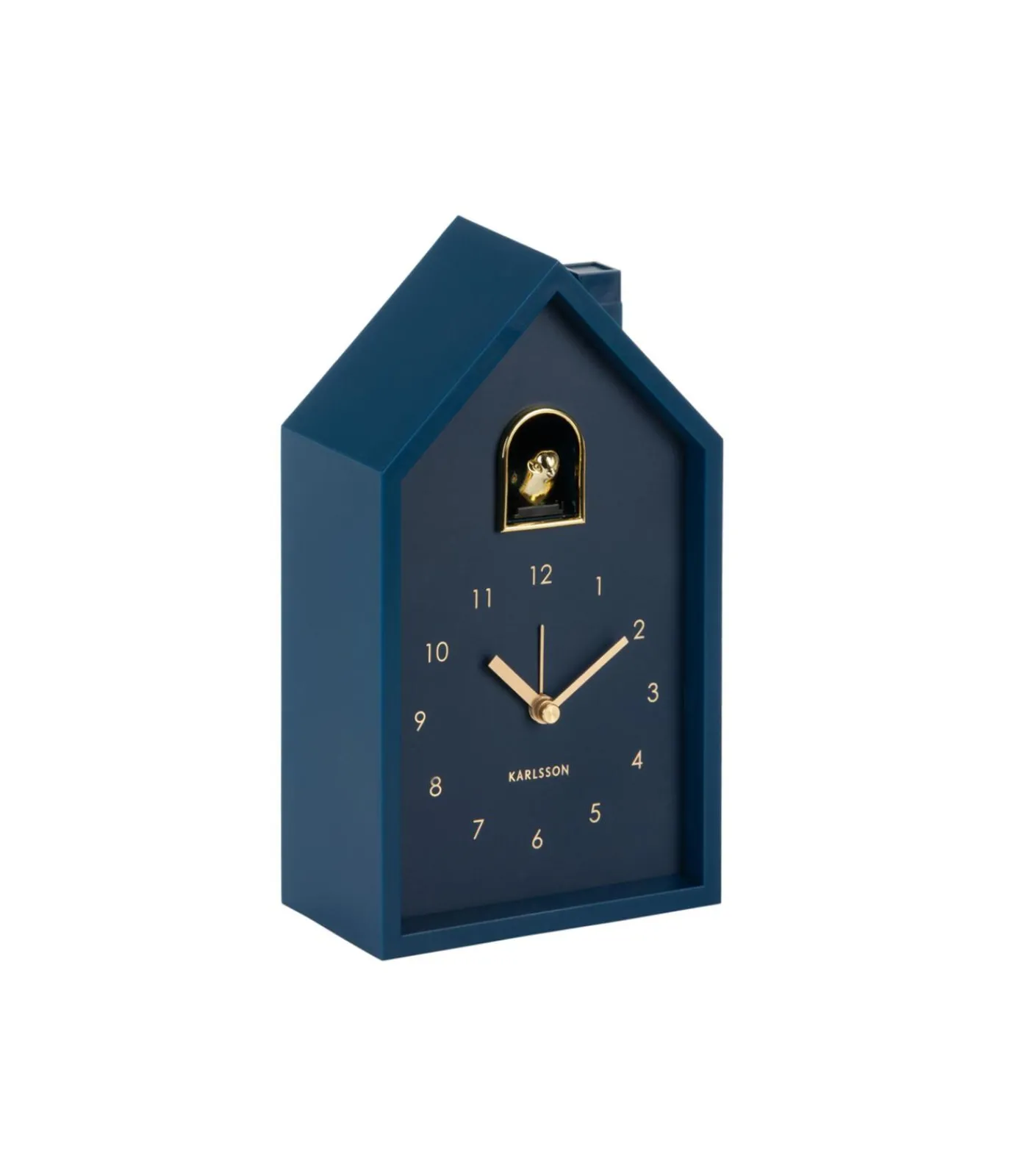 Online Wekker Modern Cuckoo Oro - Blauw - 15x11.5x20cm Klokken