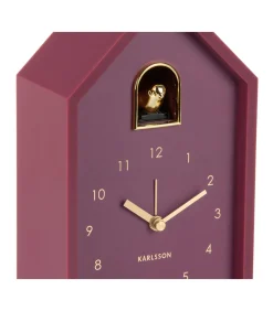 Karlsson Wekker Modern Cuckoo Oro - Paars - 15x11.5x20cm
