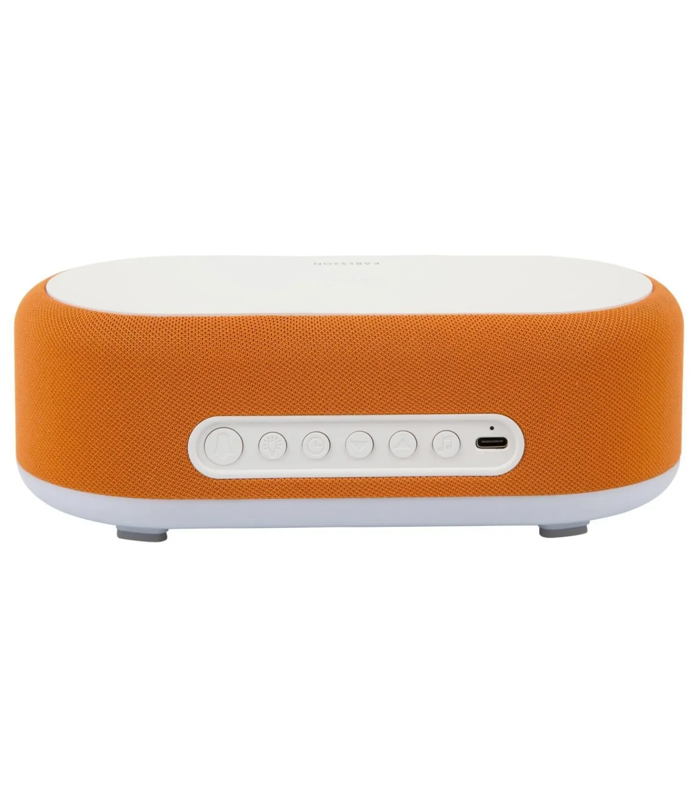 Sale Wekker Vogue - Helderoranje - 19.8x9.8x7cm Klokken