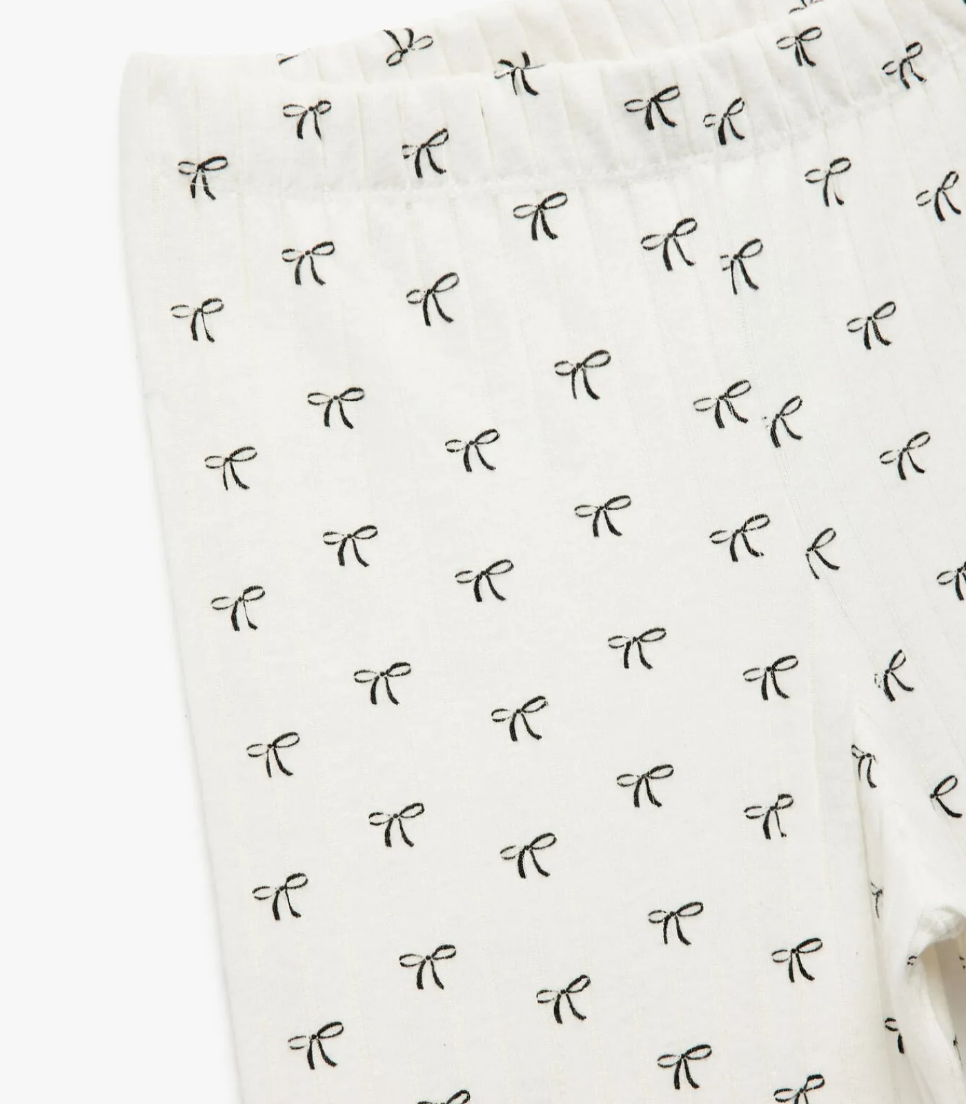 Discount Wijd Pajama Broek Meisjes Strikpatroon Kinderen Shorts & Broeken