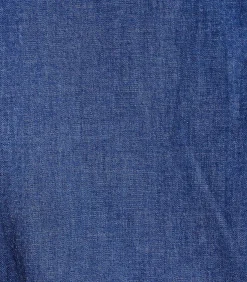 DAMES La Fée Maraboutée Wijde blauwe jumpsuit met ritssluiting