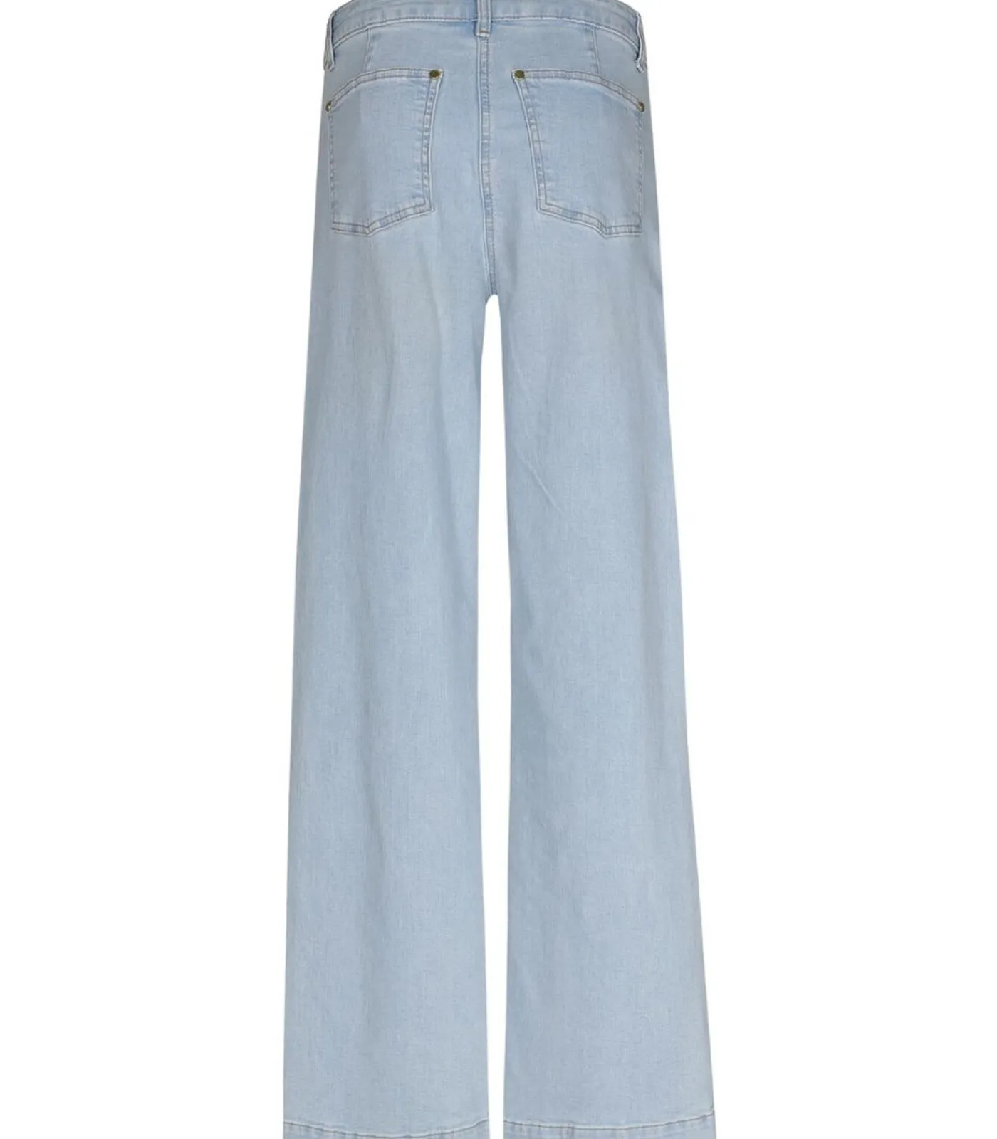 Outlet Wijde lichtblauwe jeans DAMES Jeans