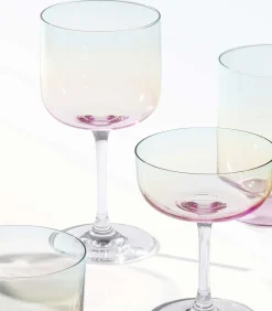 Online Wijnglas, Set 2-dlg Like Pearl Glazen & Karaffen