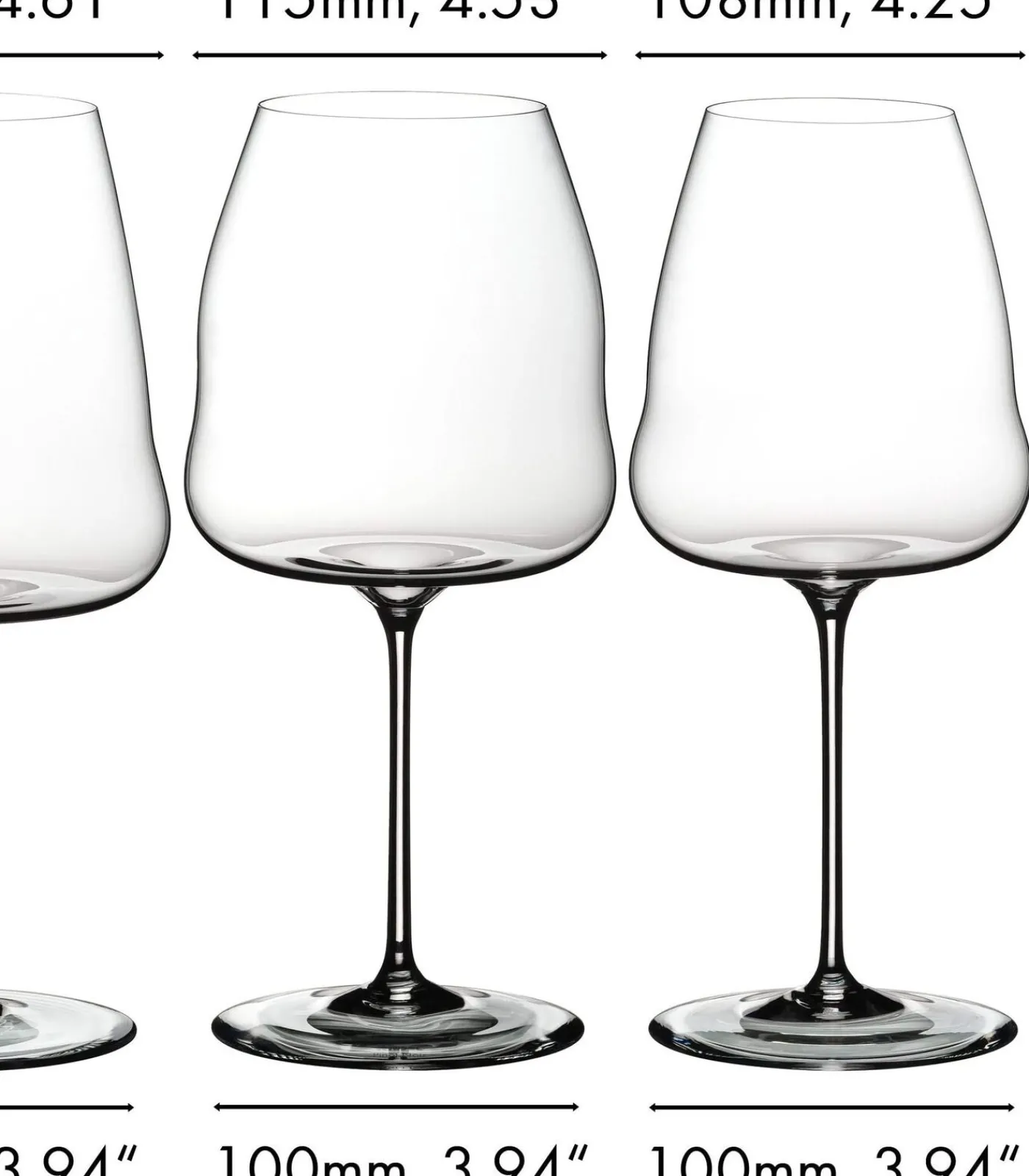 Best Wijnglazen Set Winewings - Carbernet / Sauvignon Blanc - 4 stuks Glazen & Karaffen