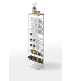Clearance Wijnrek / Flessenrek - 16 flessen - Tower - Wit Keukenaccessoires