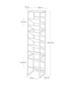 Clearance Wijnrek / Flessenrek - 16 flessen - Tower - Wit Keukenaccessoires