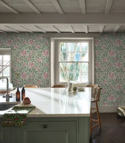 William Morris at Home Vliesbehang - Honeysuckle Blossom - 1000x52