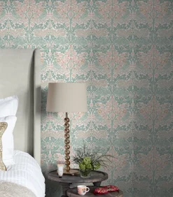 William Morris at Home Vliesbehang - Brother Rabbit Lullaby Blues - 1000x52