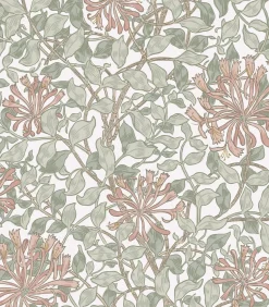 William Morris at Home Vliesbehang - Honeysuckle Maytime - 1000x52