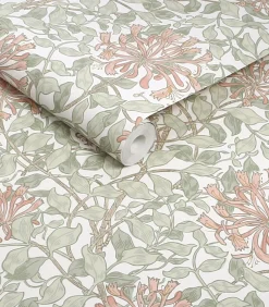 William Morris at Home Vliesbehang - Honeysuckle Maytime - 1000x52