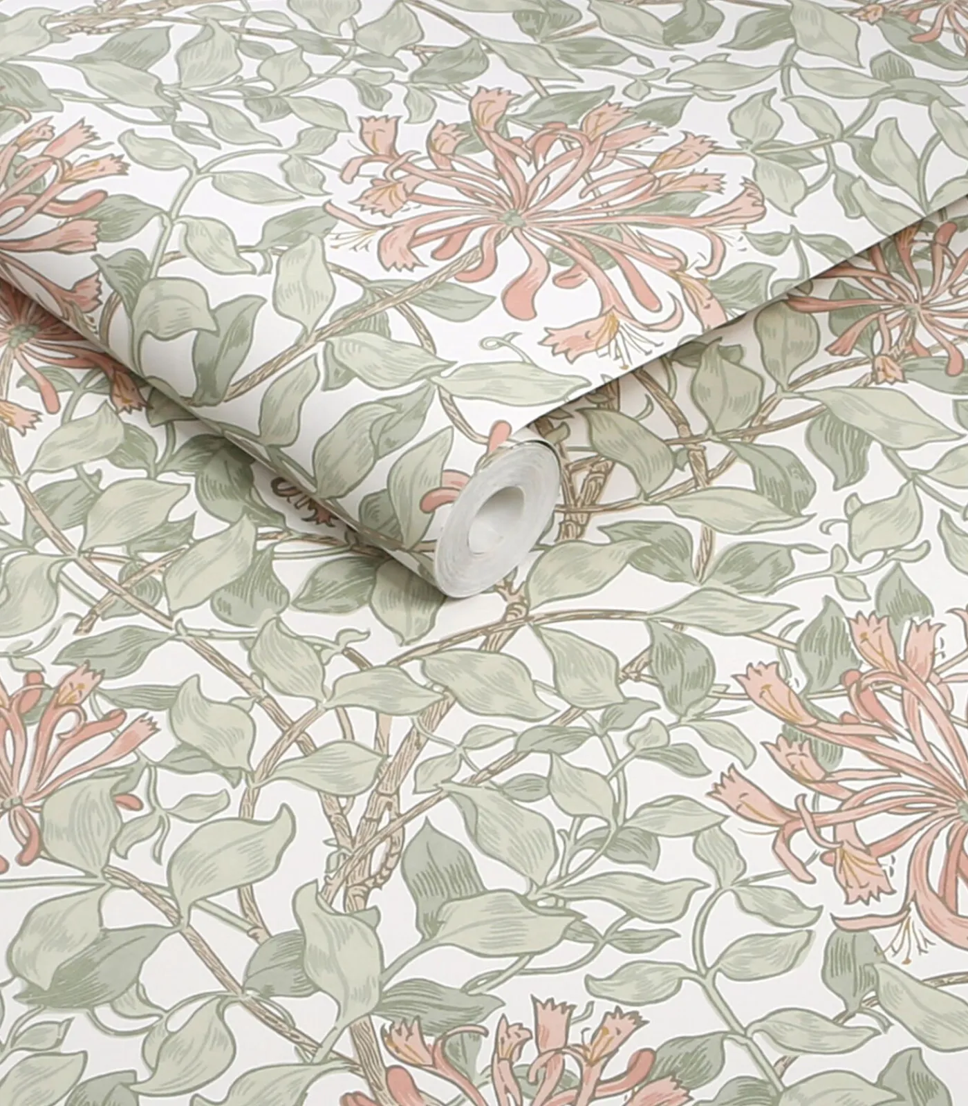 William Morris at Home Vliesbehang - Honeysuckle Maytime - 1000x52