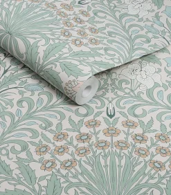 Clearance Vliesbehang - Garden Cottage Blues - 1000x52 Wanddecoratie