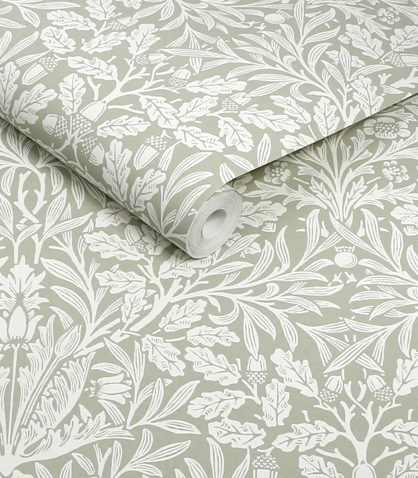 Discount Vliesbehang - Acorn Sage - 1000x52 Wanddecoratie