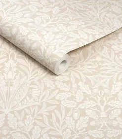 William Morris at Home Vliesbehang - Acorn Hessian - 1000x52