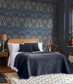 William Morris at Home Vliesbehang - Dove & Rose Midsummer - 1000x52