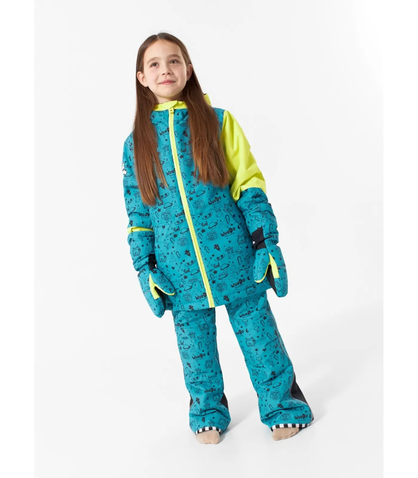 Kinderen WeeDo funwear Winterjas “COSMO UNIVERSE”