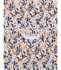 Kinderen J&JOY Wit jongensshirt met veelkleurige bloemenprint