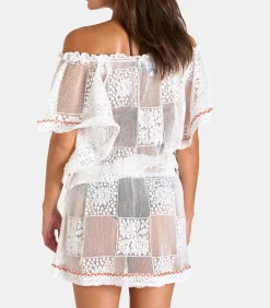 New Witte kanten tuniekjurk CABANA SEAWAVES DAMES Badmode