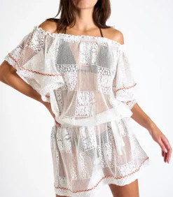 New Witte kanten tuniekjurk CABANA SEAWAVES DAMES Badmode