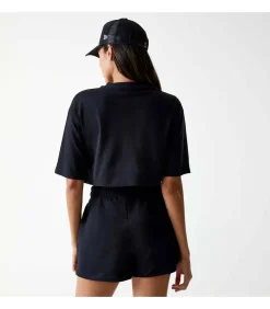 Outlet Wmns Le Midi Crop Tee Neyyan Blk DAMES T-Shirts & Tops