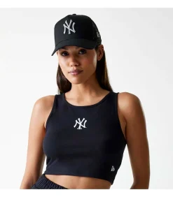 Best Wmns Mlb Midi Le Crop Tank Neyyan Blk DAMES T-Shirts & Tops
