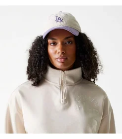 Hot Wmns Mlb Tonal Crop Qrtr Zip Losdod Ltc DAMES Truien & Cardigans