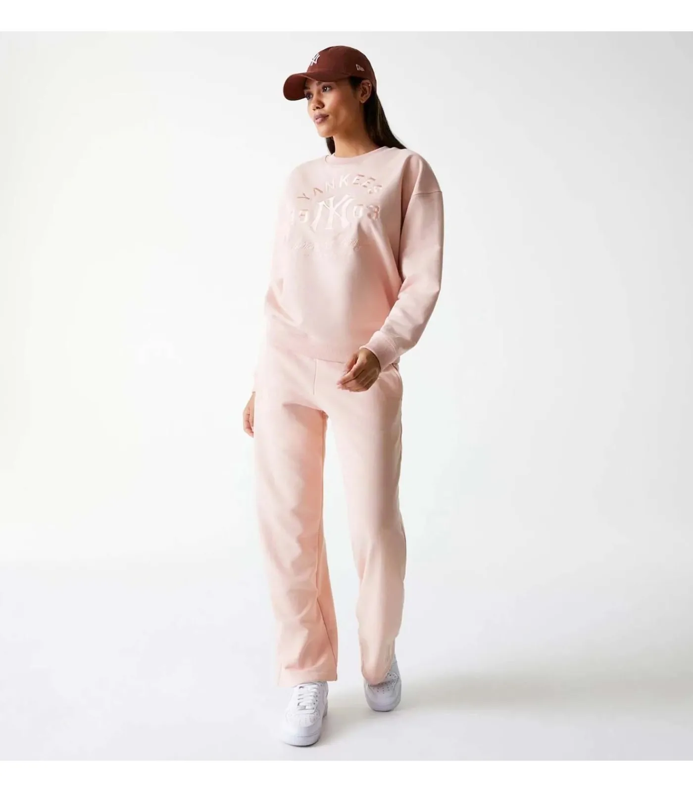 DAMES New Era Wmns Mlb Tonal Grphc Os Crew Neyyan Prs