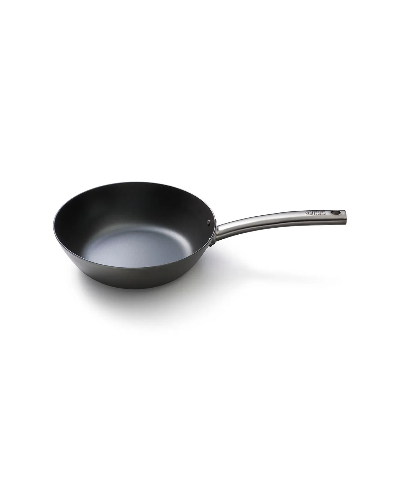 Clearance Wokpan Plaatstaal 24 cm Carbon Steel - alle warmtebronnen - Inductie Potten & Pannen