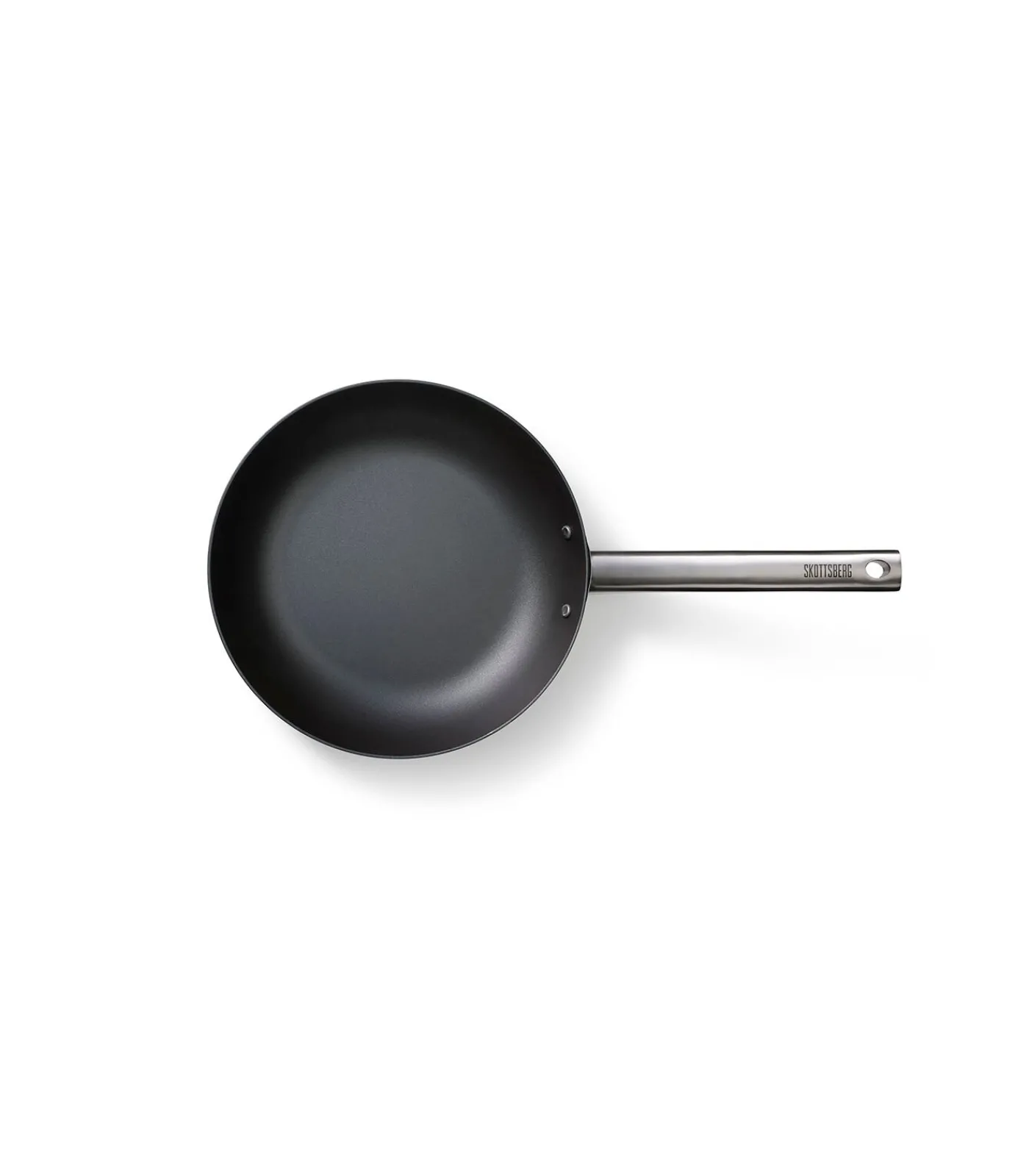 Clearance Wokpan Plaatstaal 24 cm Carbon Steel - alle warmtebronnen - Inductie Potten & Pannen